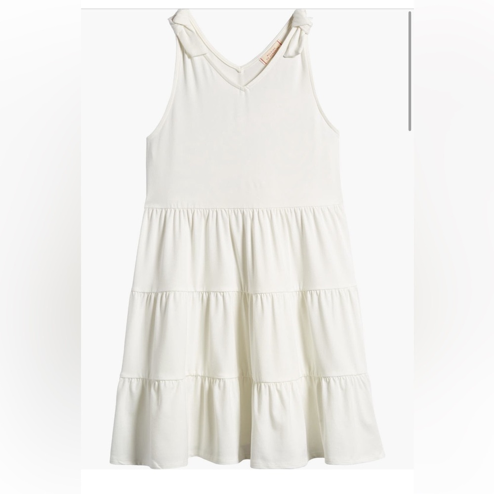 White soft dress